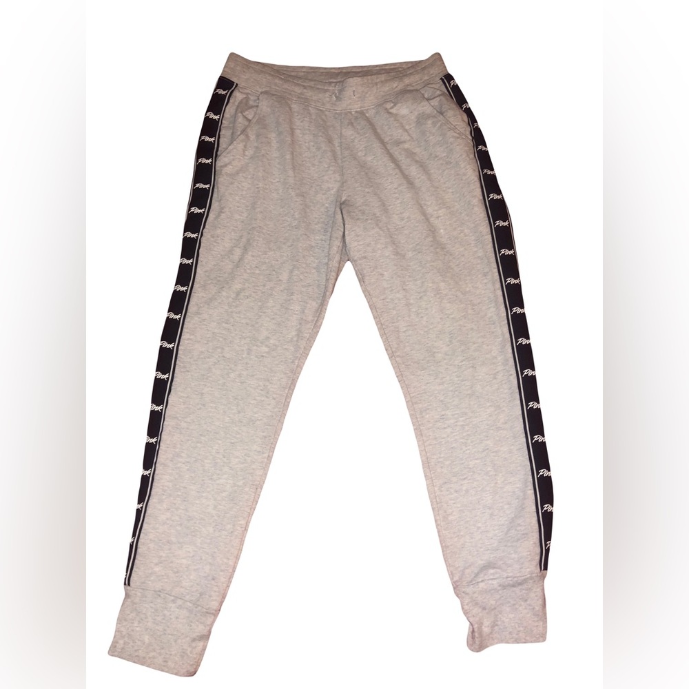 Pink Victoria secret sweatpants size medium